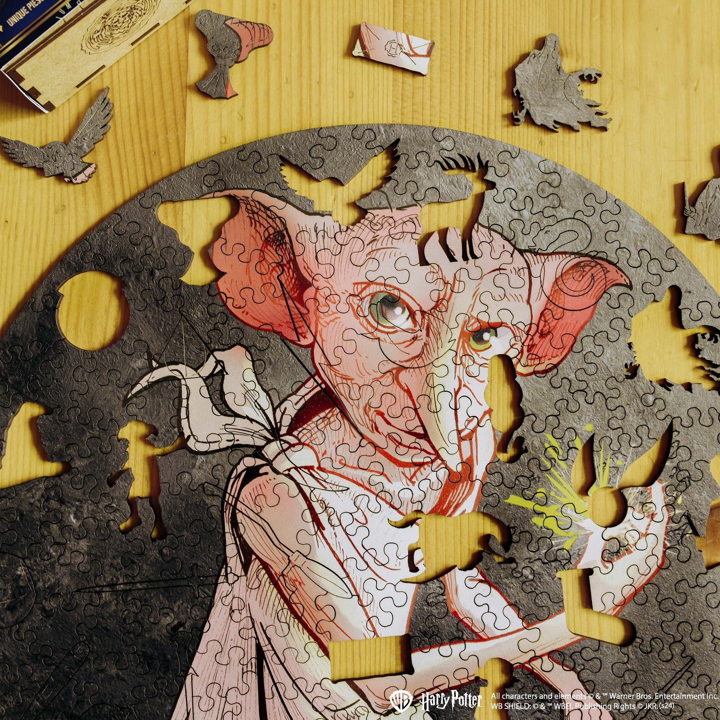 Wooden jigsaw puzzle Harry Potter Dobby™