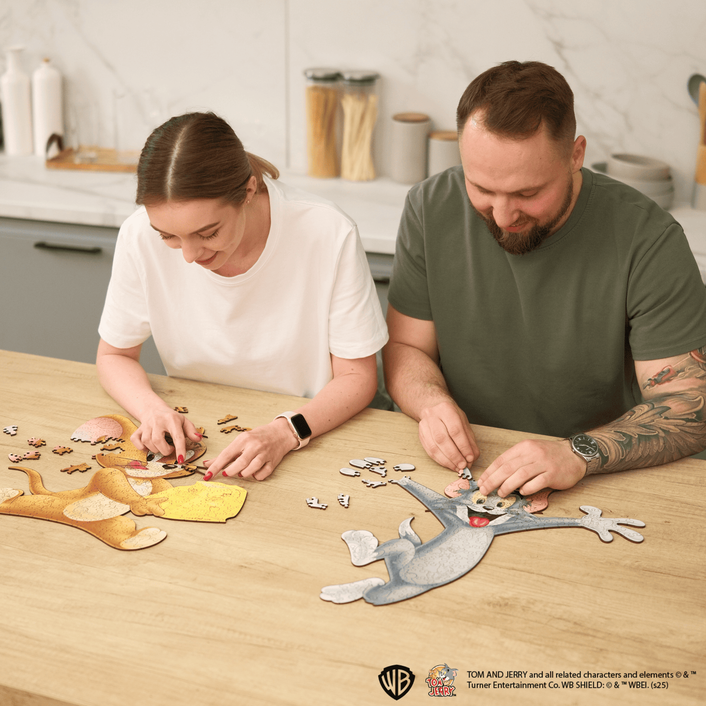 Wooden jigsaw puzzle Tom & Jerry™ – Tom