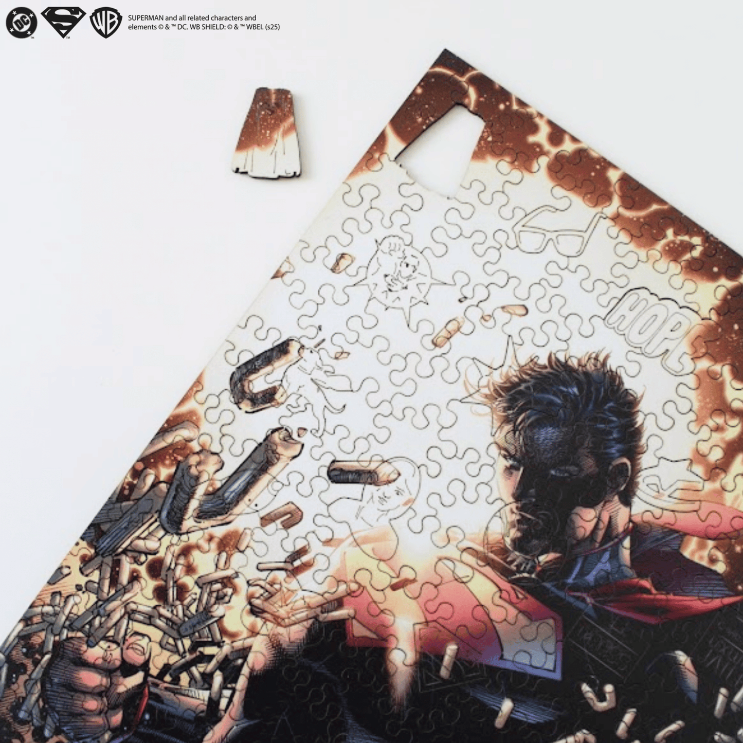 Wooden jigsaw puzzle DC Superman™ – Unbreakable Force