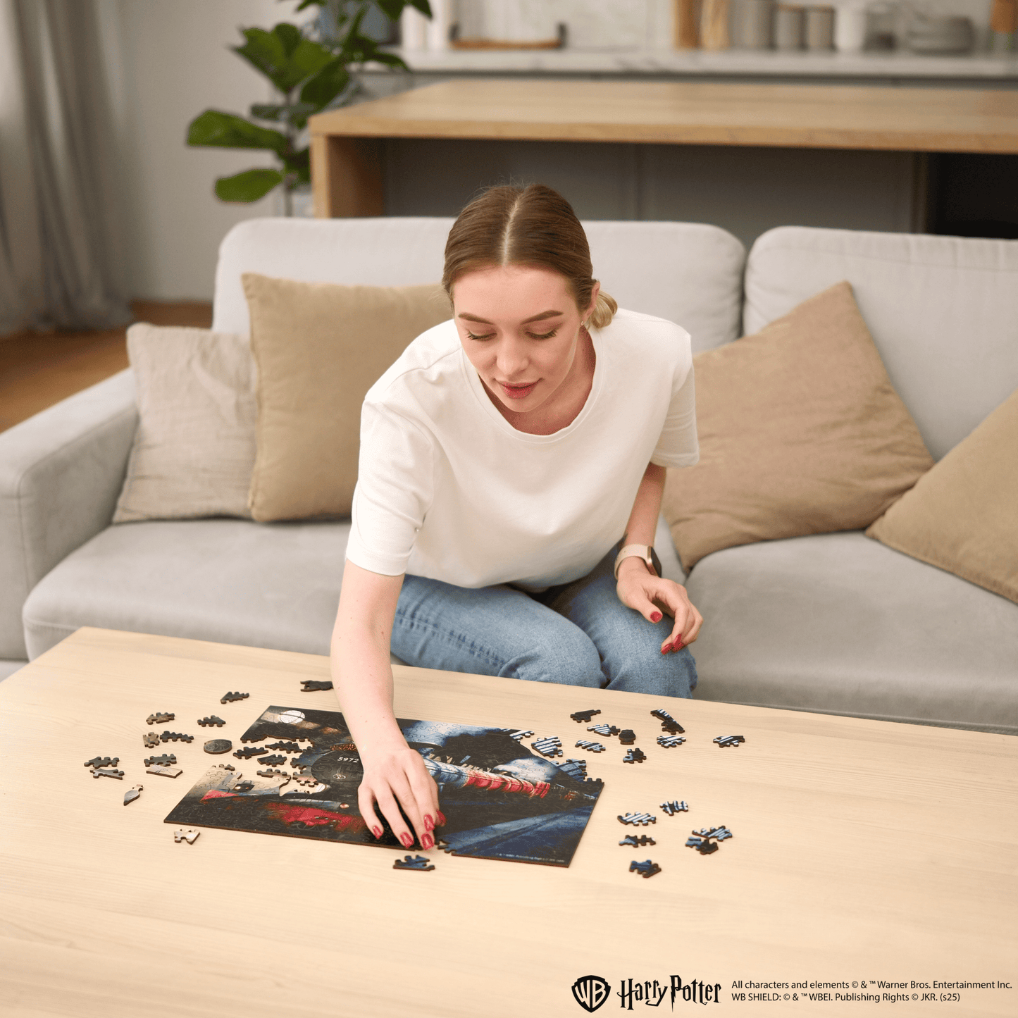 Wooden jigsaw puzzle Harry Potter Hogwarts Express™