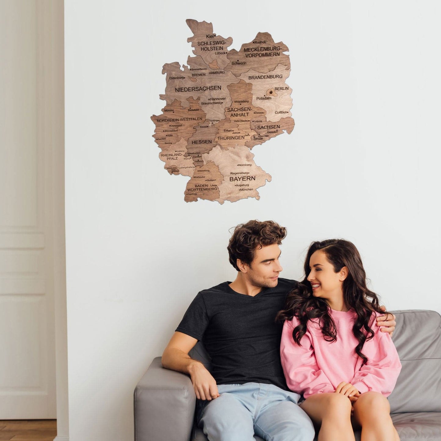 3D Germany Wooden Map Terra by Enjoy The Wood
