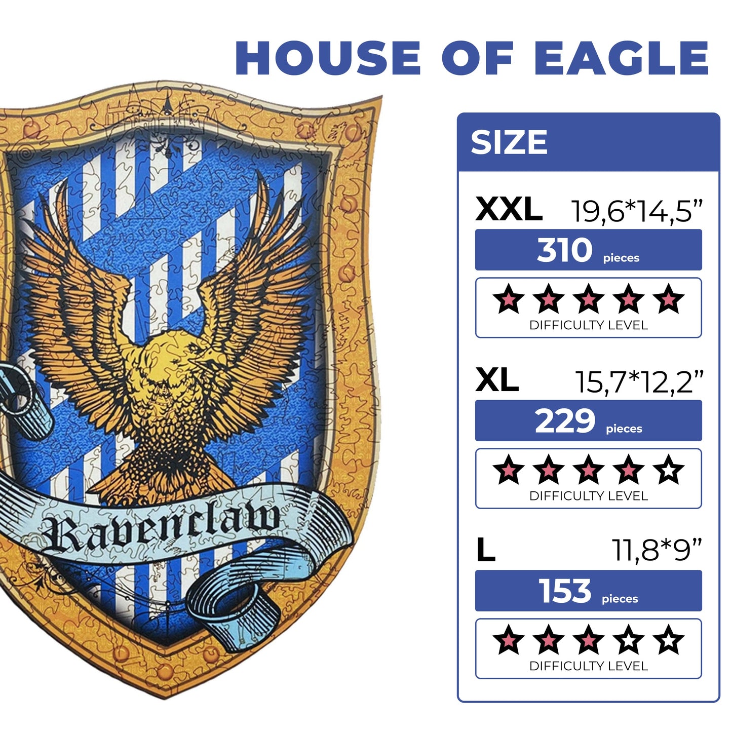Wooden Jigsaw Puzzle House of Eagle