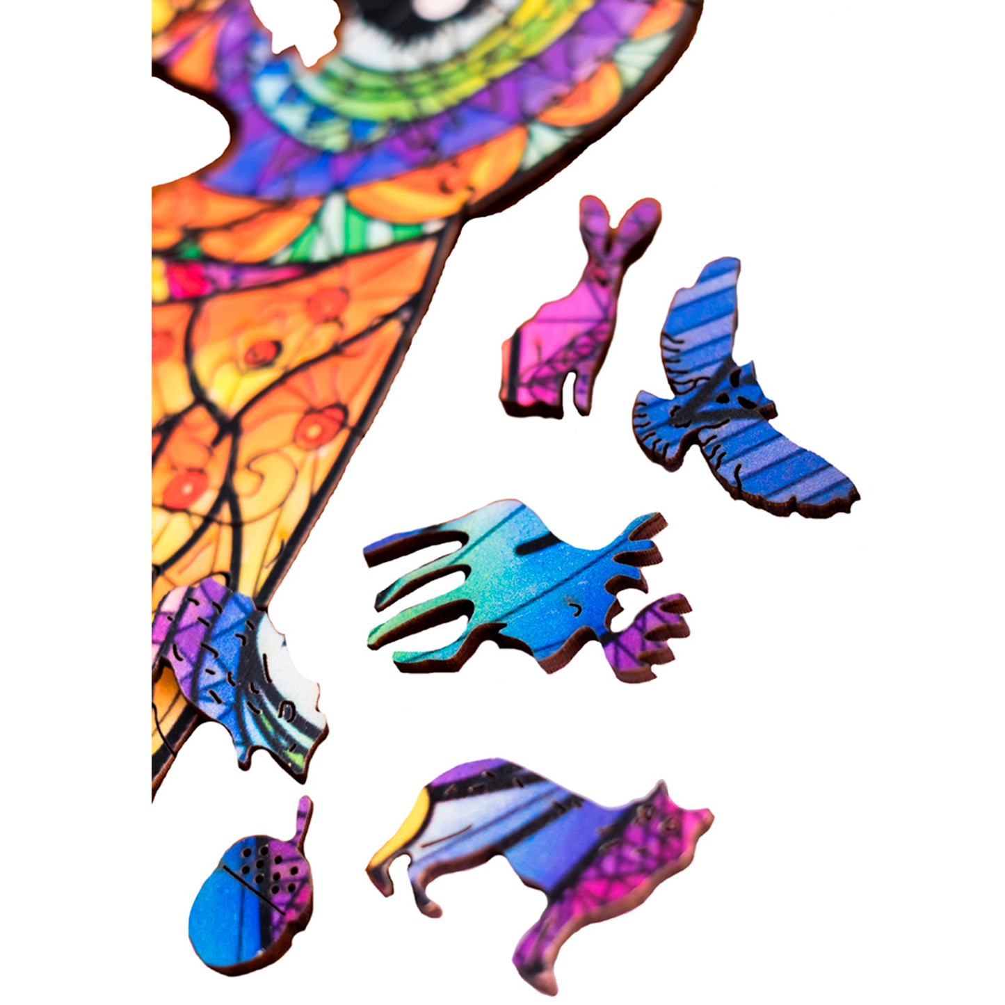 Wooden Jigsaw Puzzle Owl
