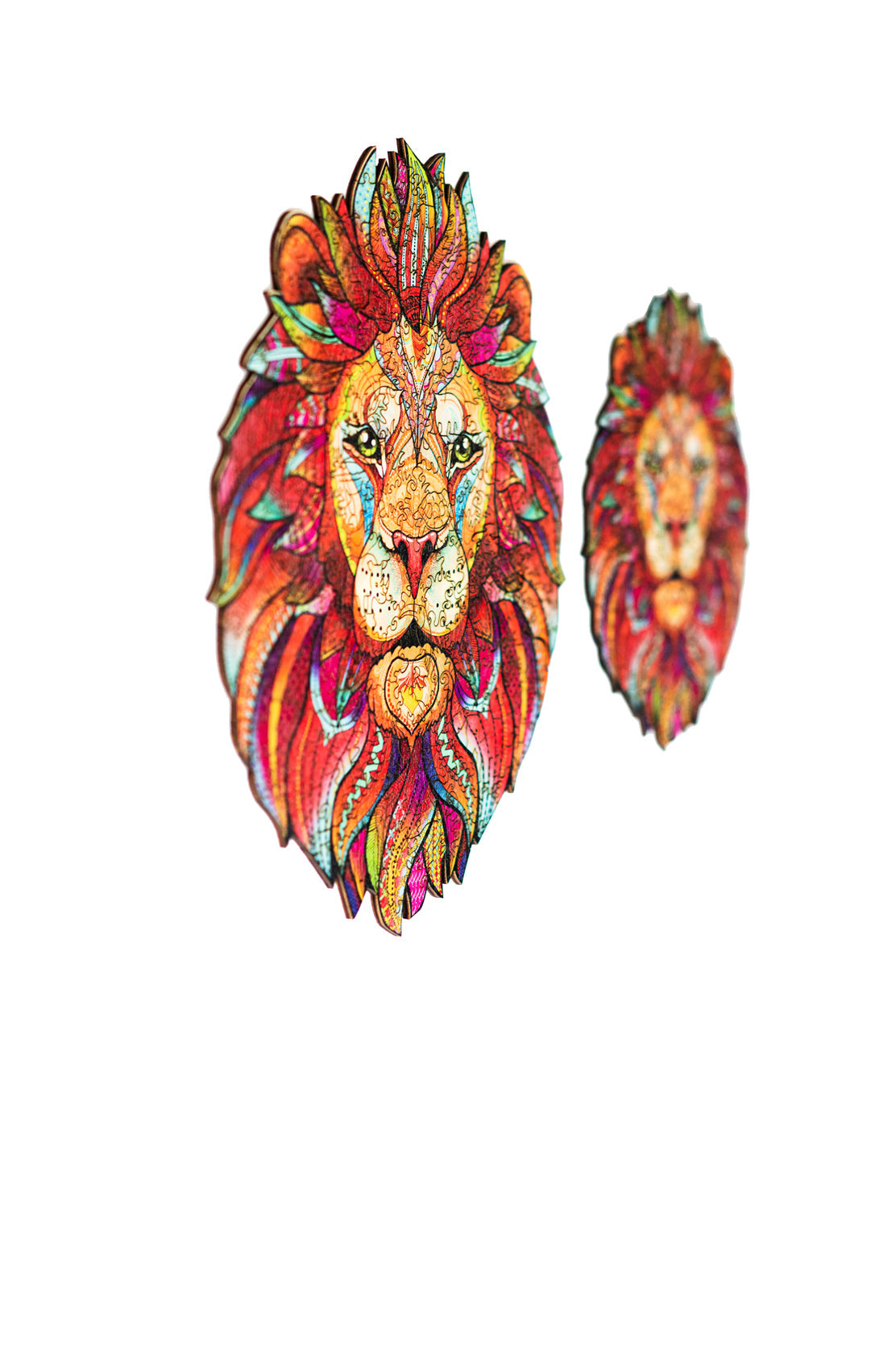 Wooden Jigsaw Puzzle Lion L