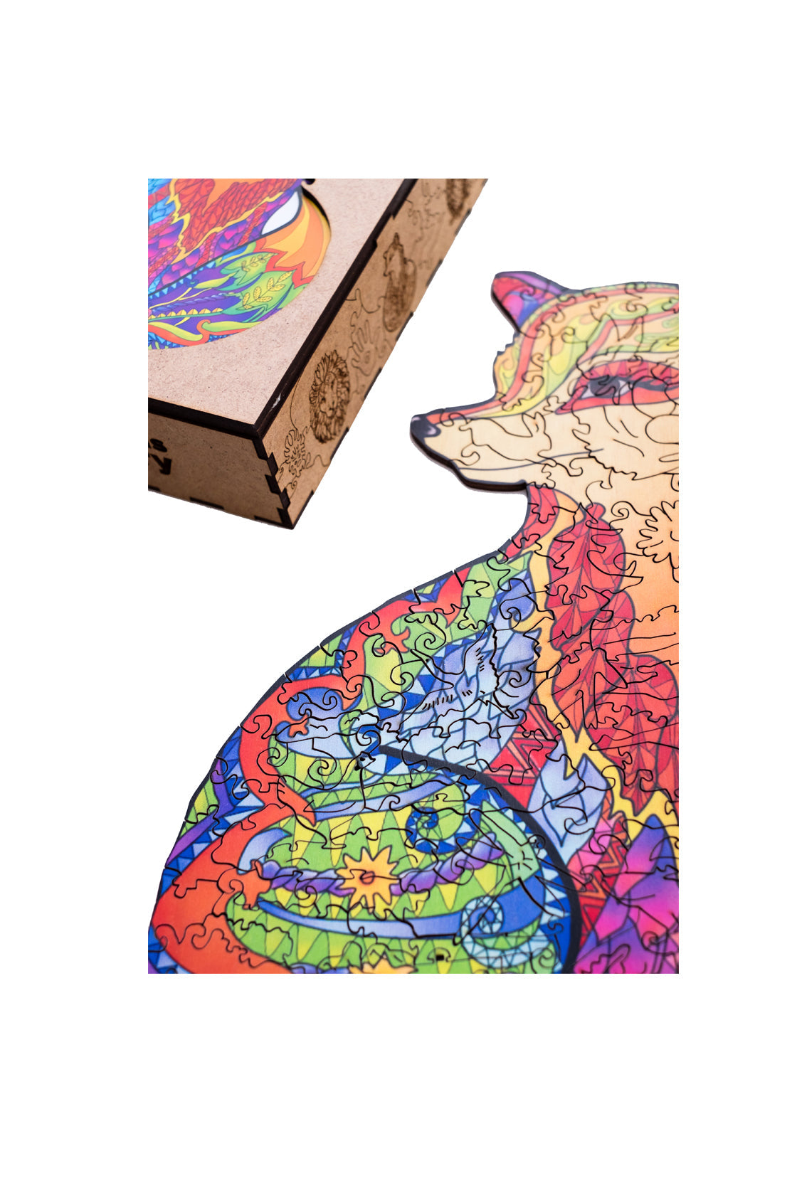 Wooden Jigsaw Puzzle Fox L