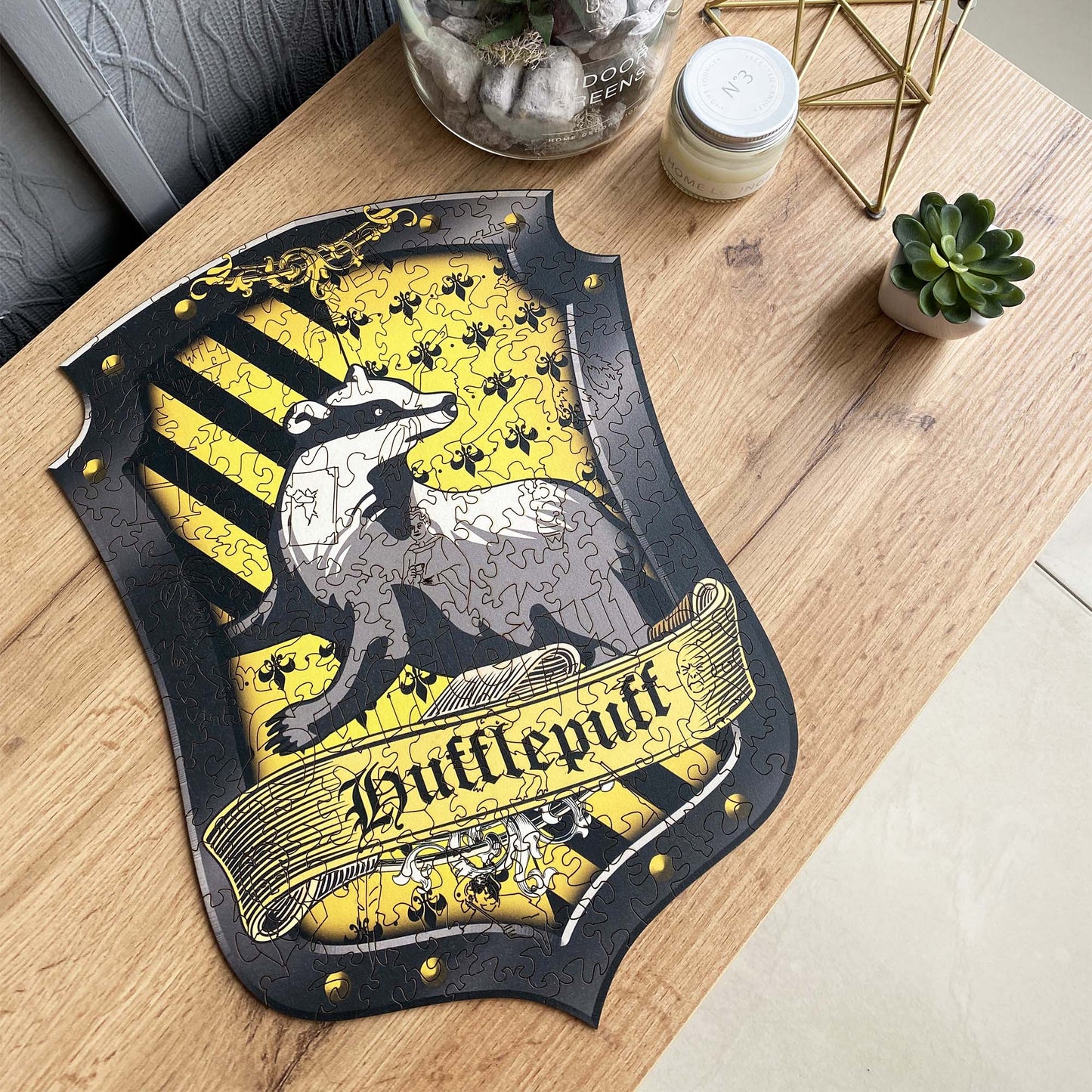 Wooden Jigsaw Puzzle House of Badger