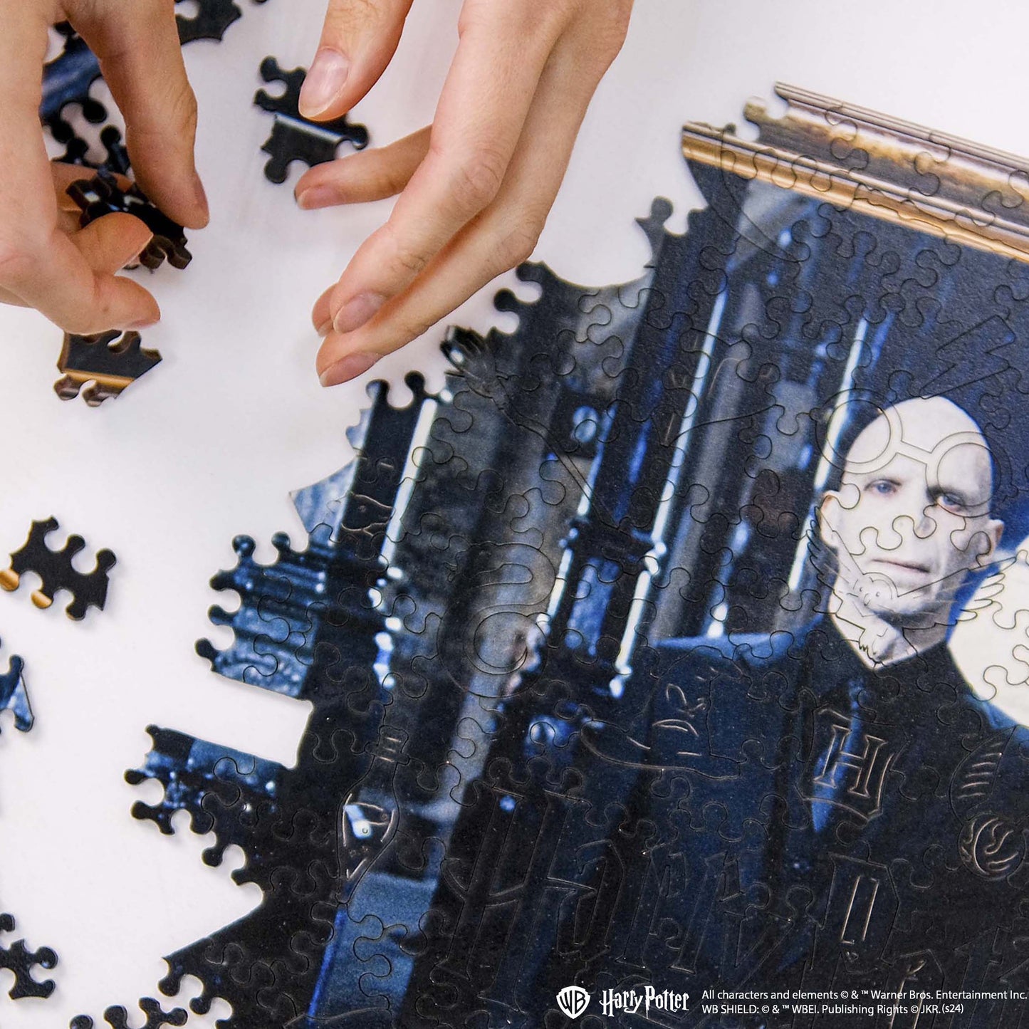 Wooden jigsaw puzzle Harry Potter Voldemort ™