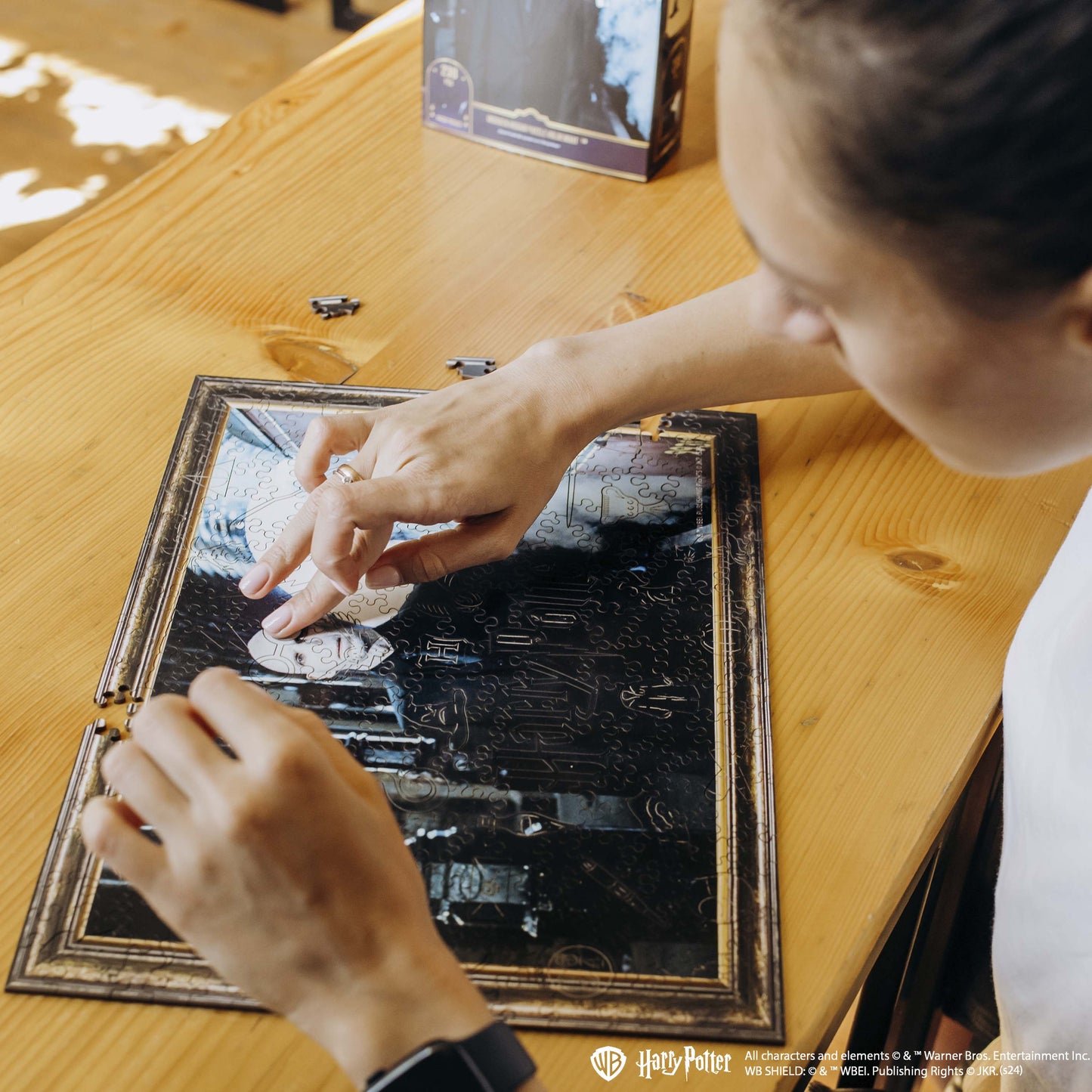 Wooden jigsaw puzzle Harry Potter Voldemort ™