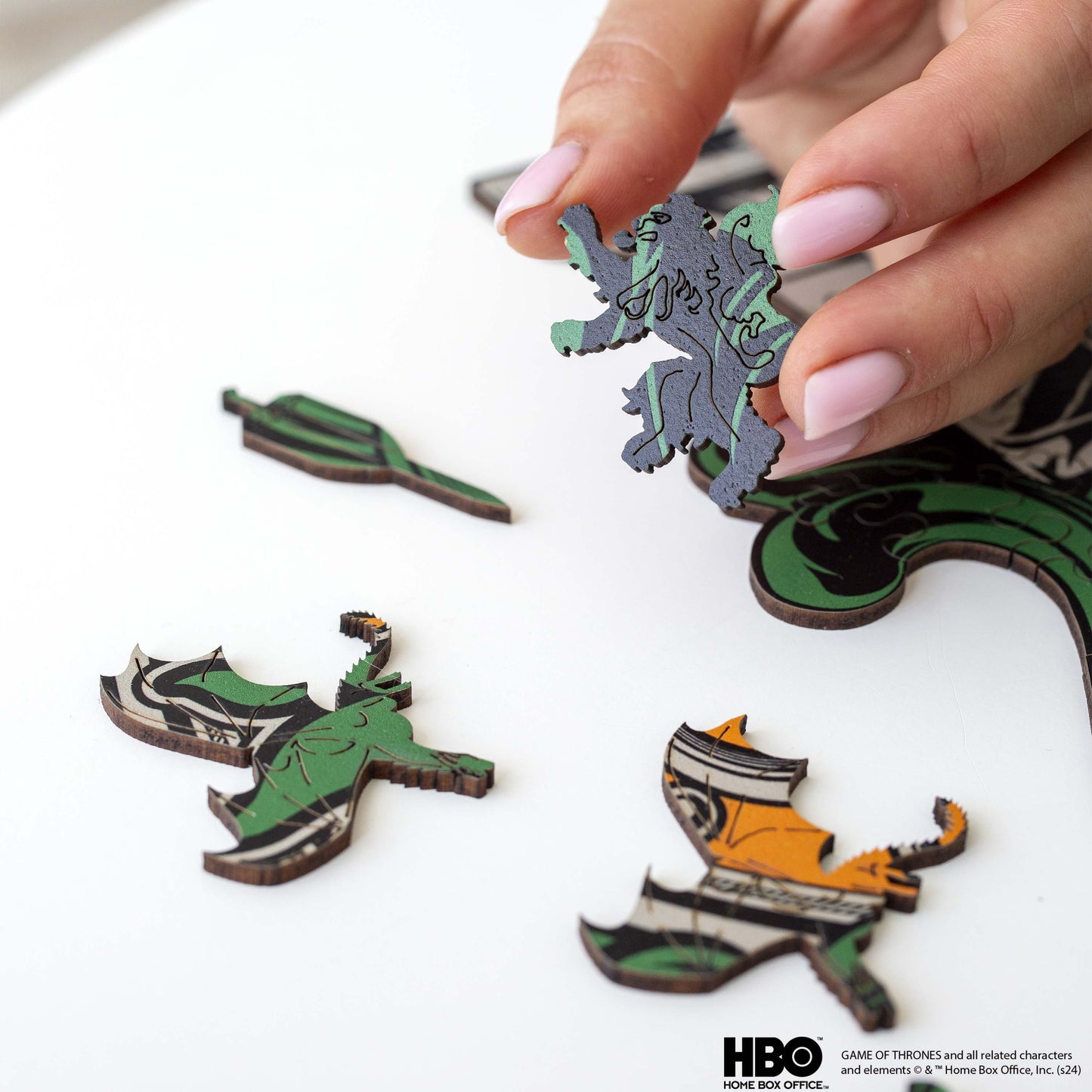 Wooden jigsaw puzzle Game of Thrones™ House Hightower