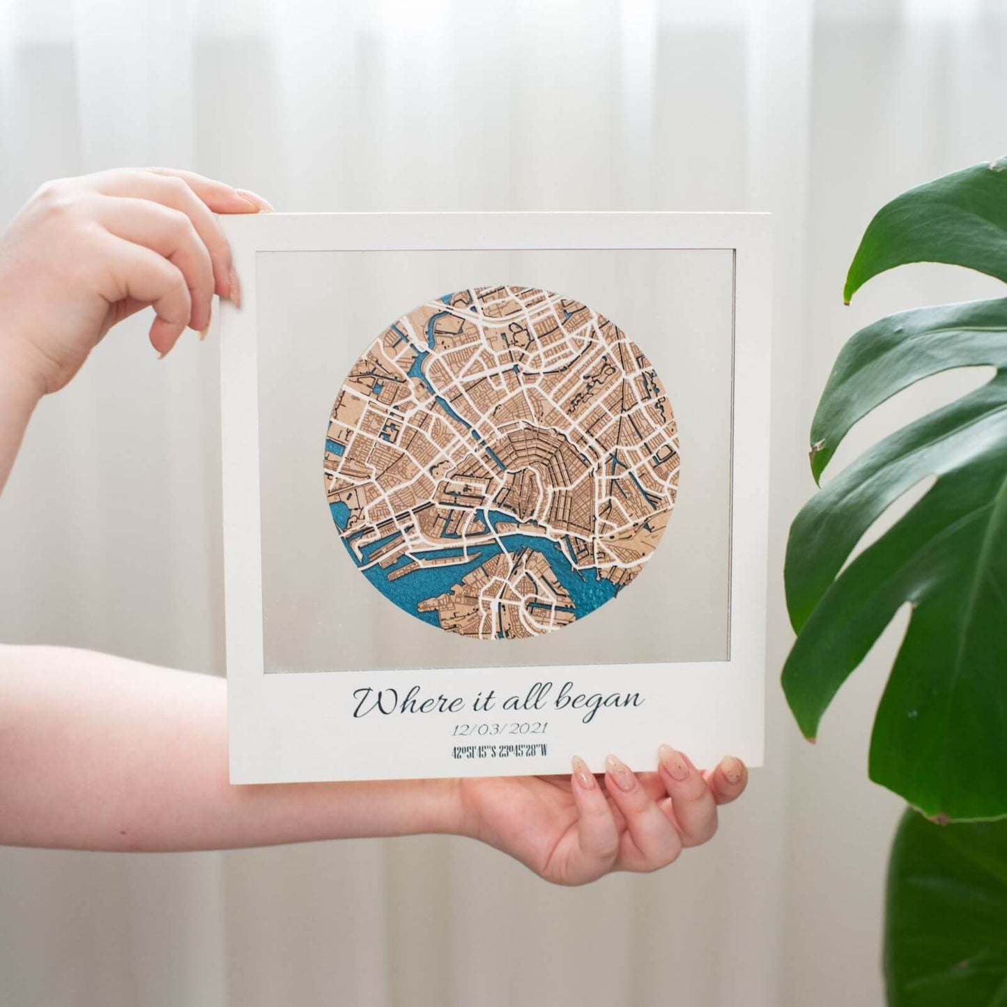 Acrylic City Plan 1 Circle