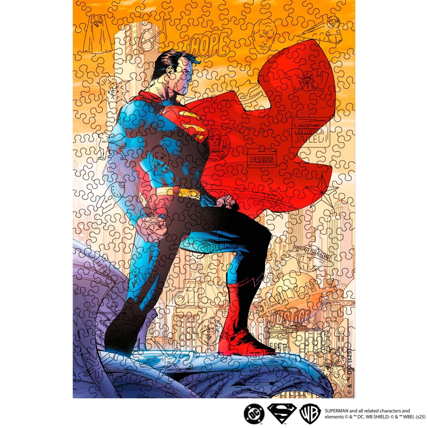 wooden hero puzzle