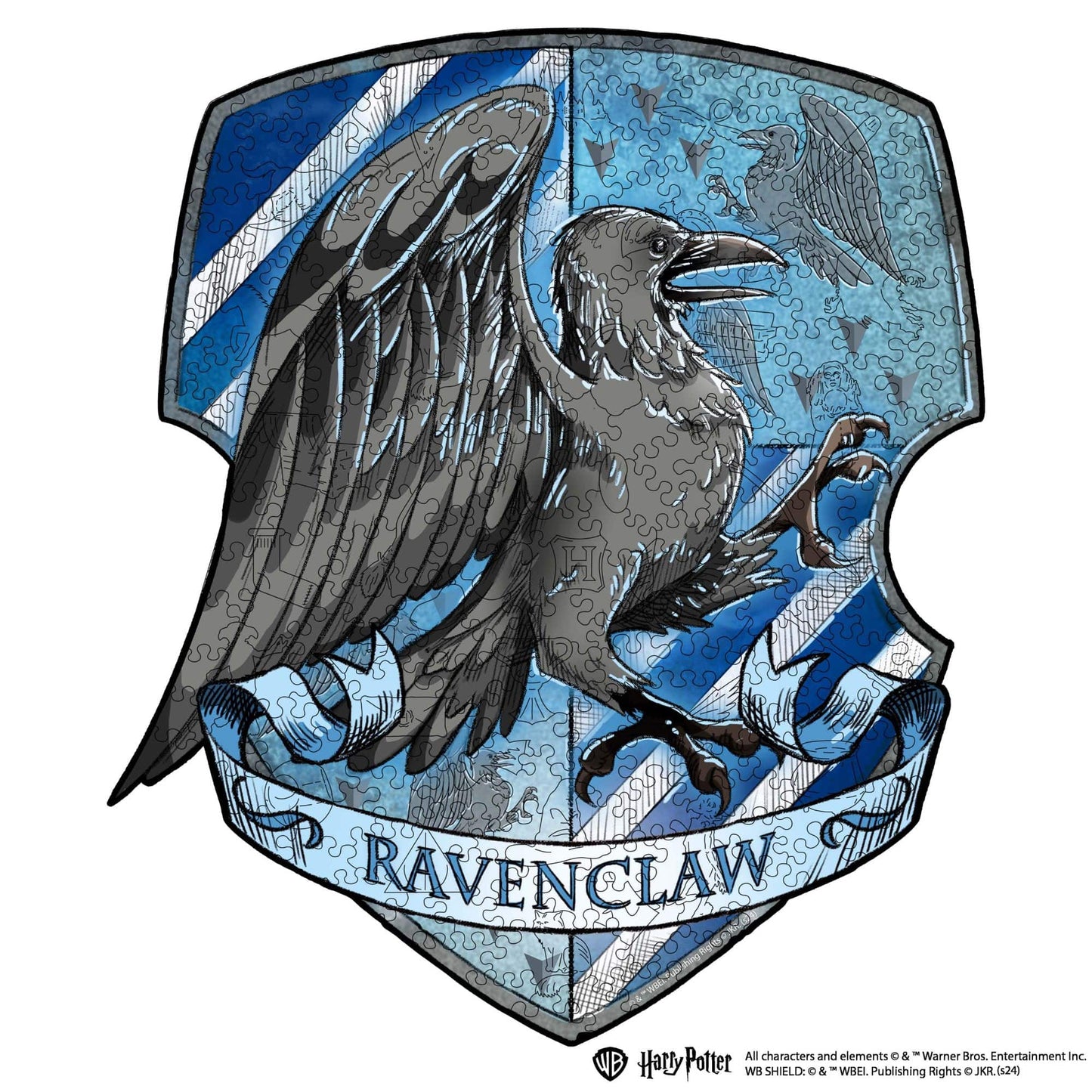 crest wooden puzzle