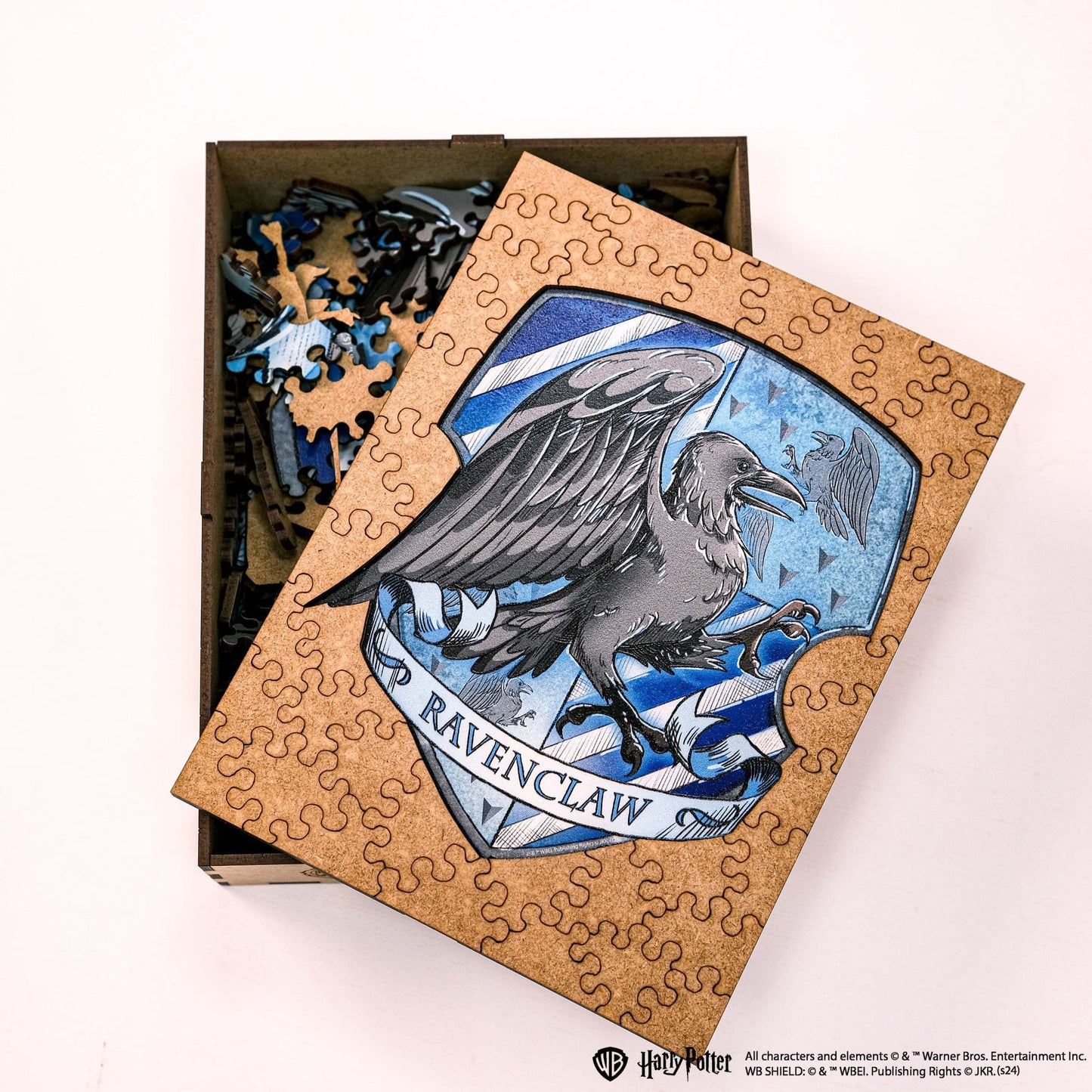 crest wooden puzzle