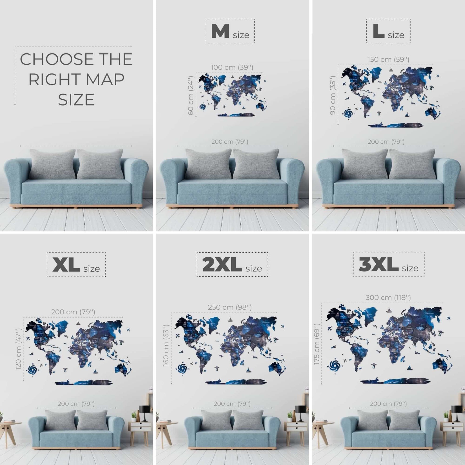 Size-Space-map