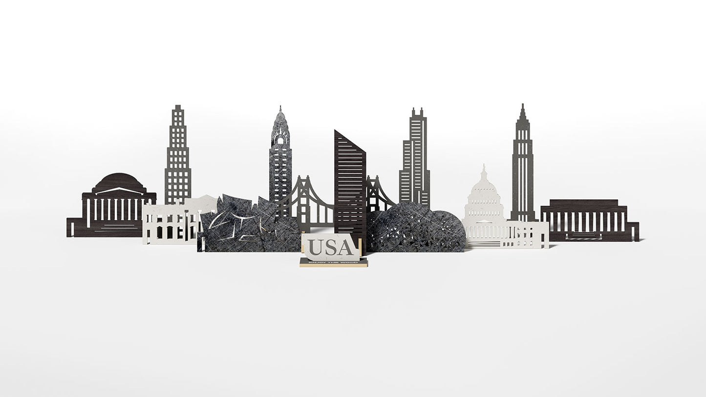 Memory City: USA Buildings