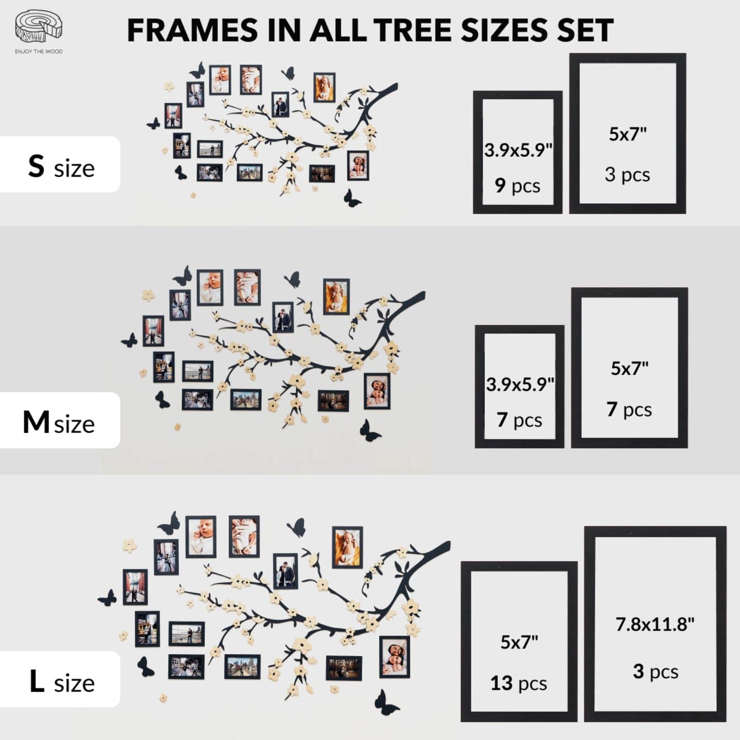wooden family tree puzzle