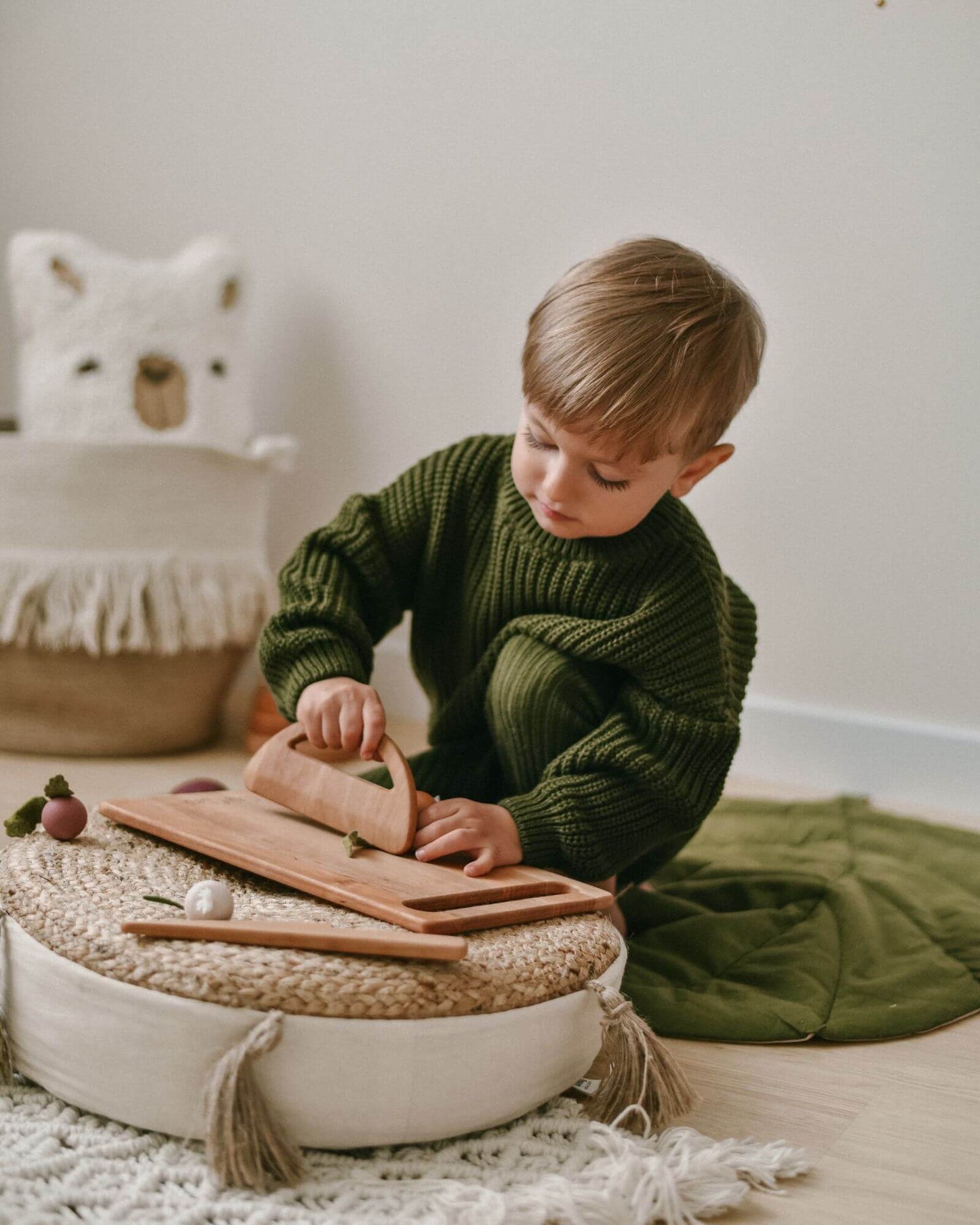 kids cutting board