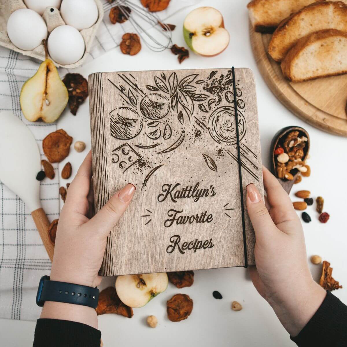 woody book for cooking