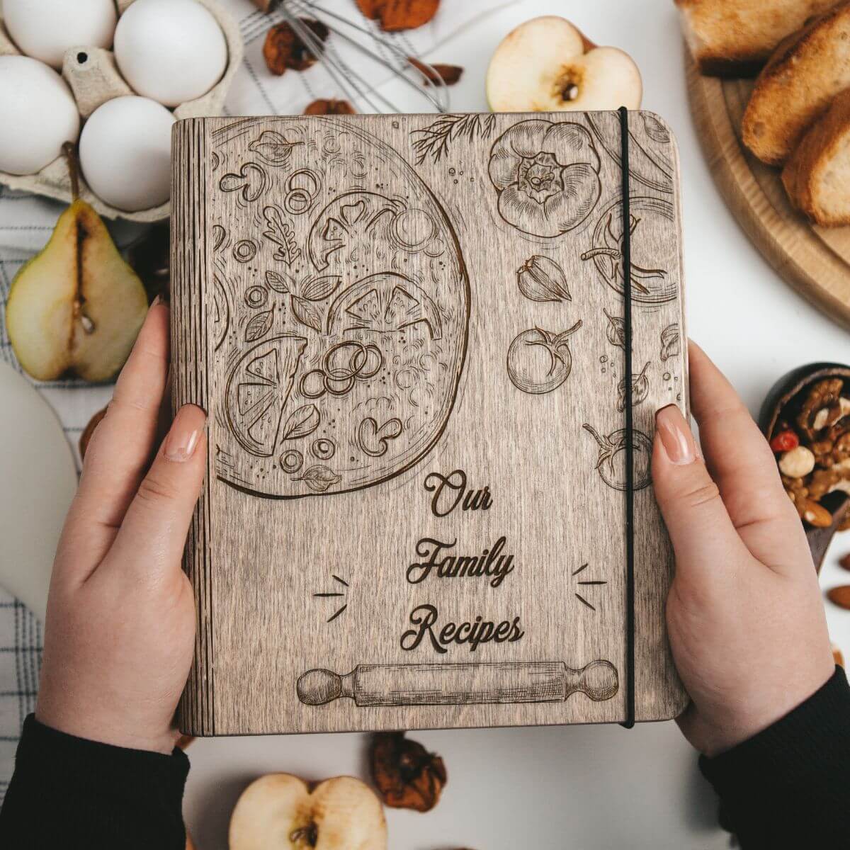 wooden book