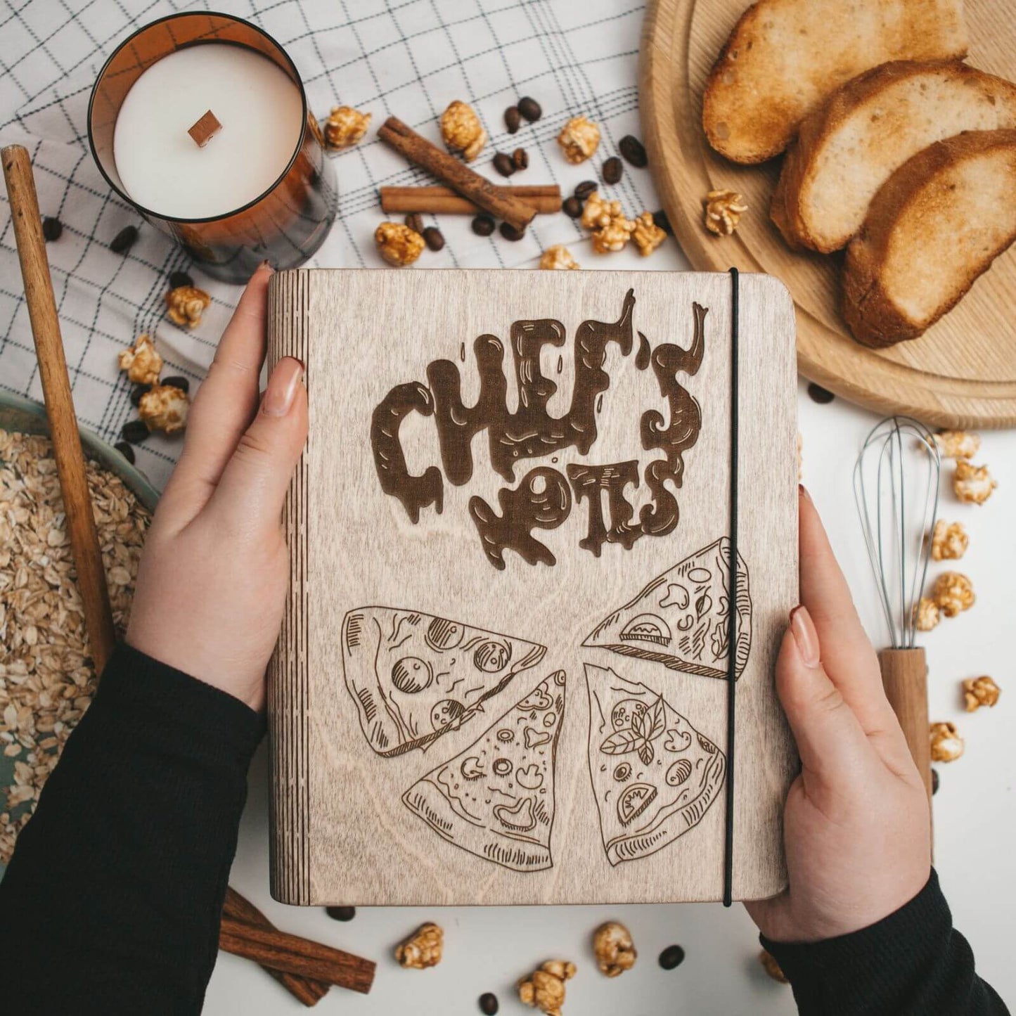 chef's notes book