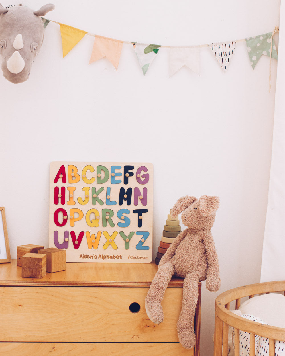 alphabet woody puzzle