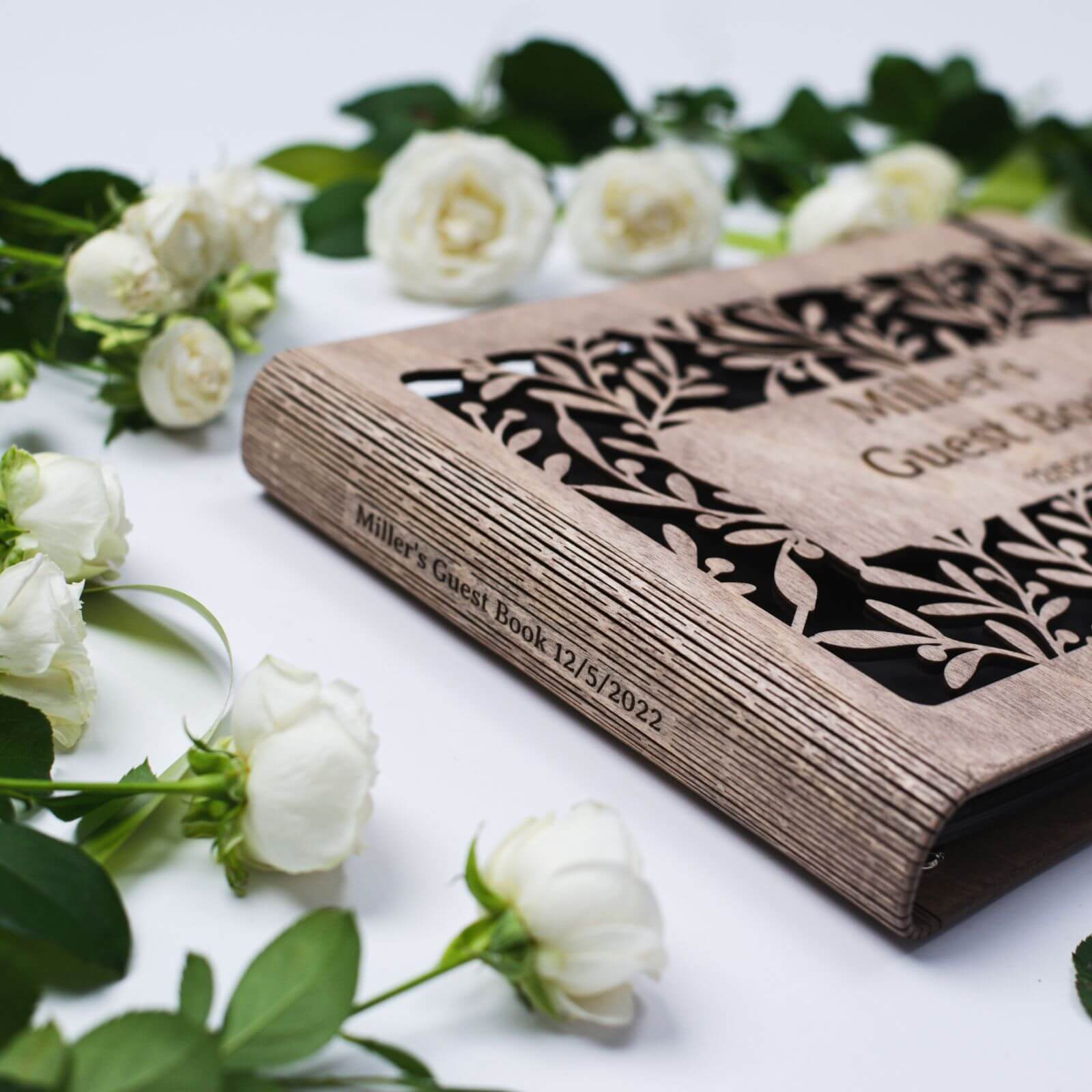 wooden album