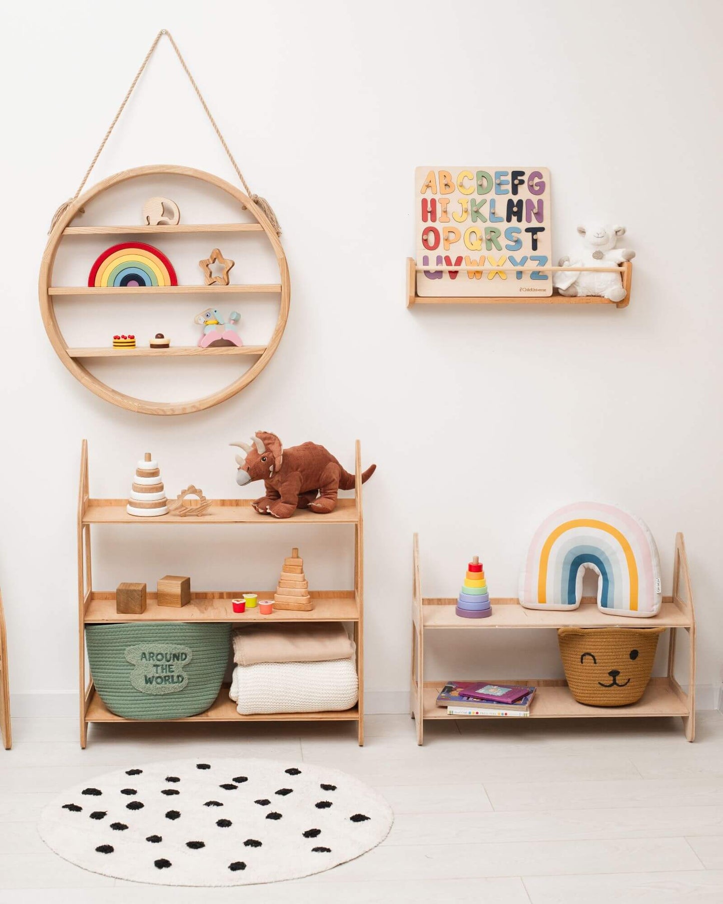 toy kids shelf
