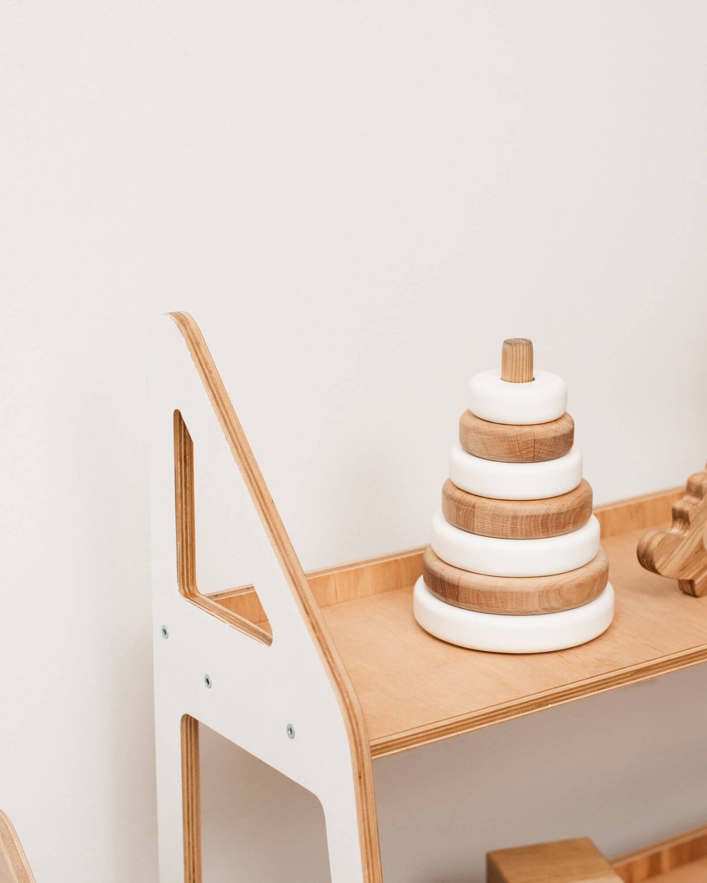 woody toy shelf