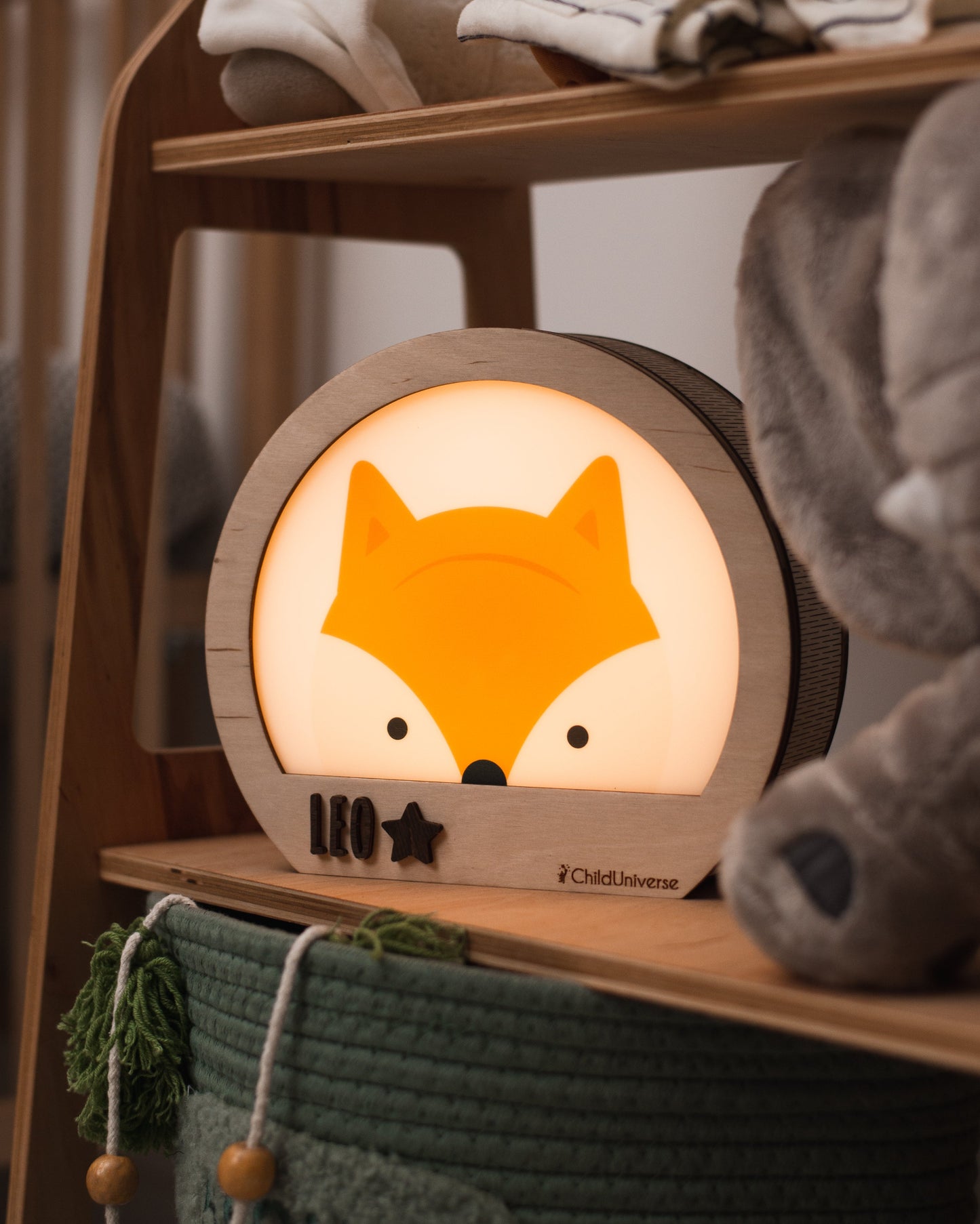 fox night light