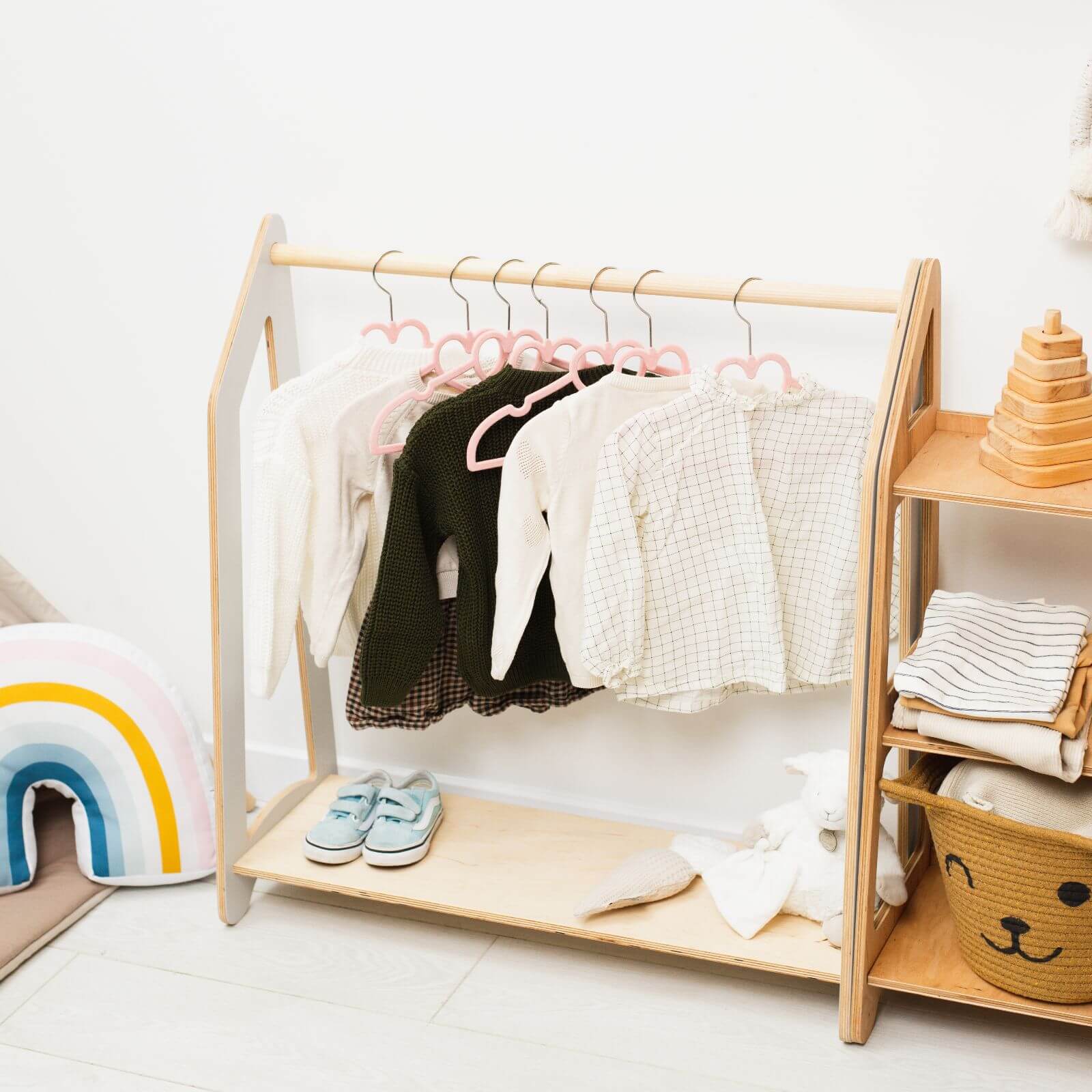 rack for toddlers