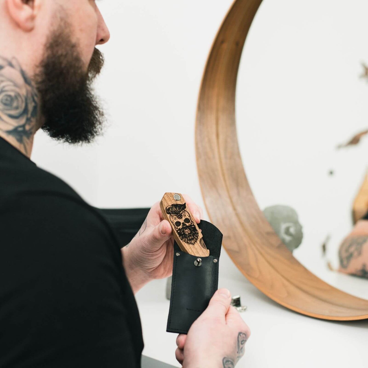 comb for bearded man