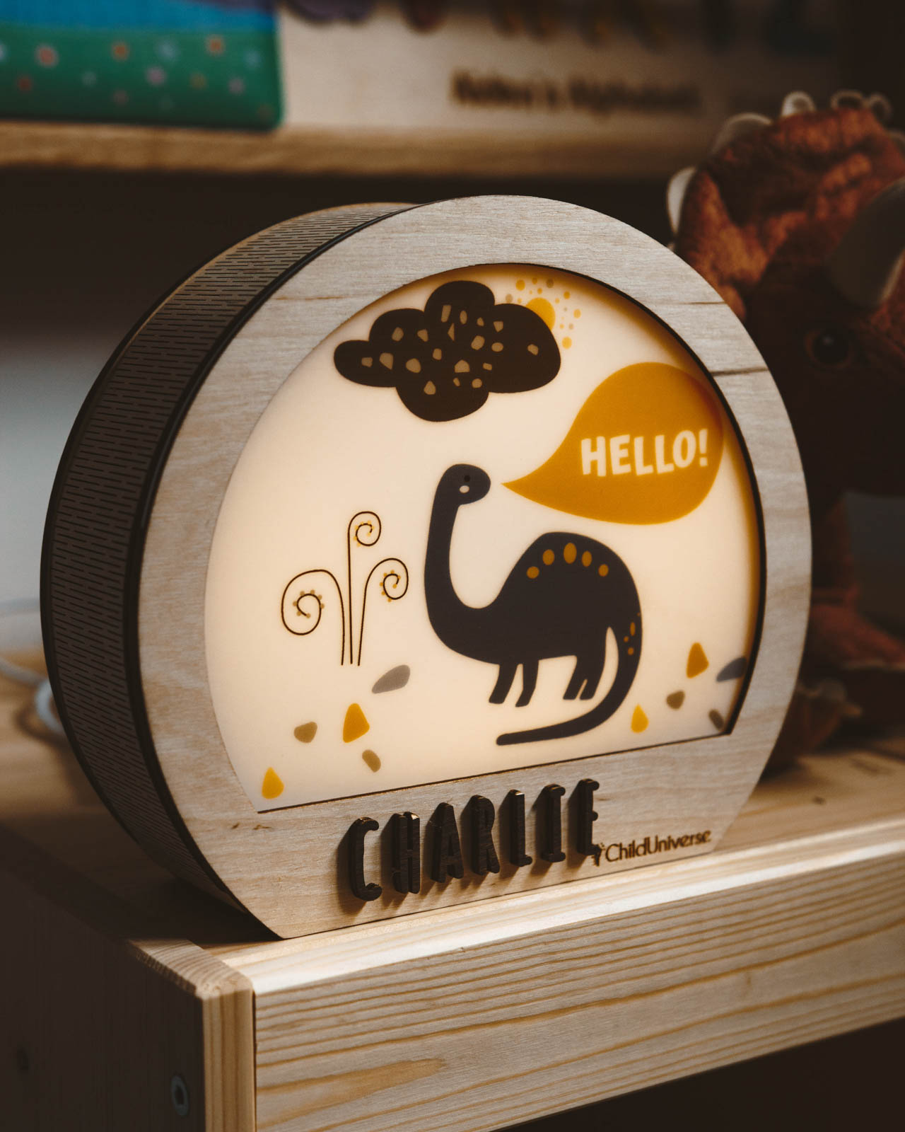 dino night light