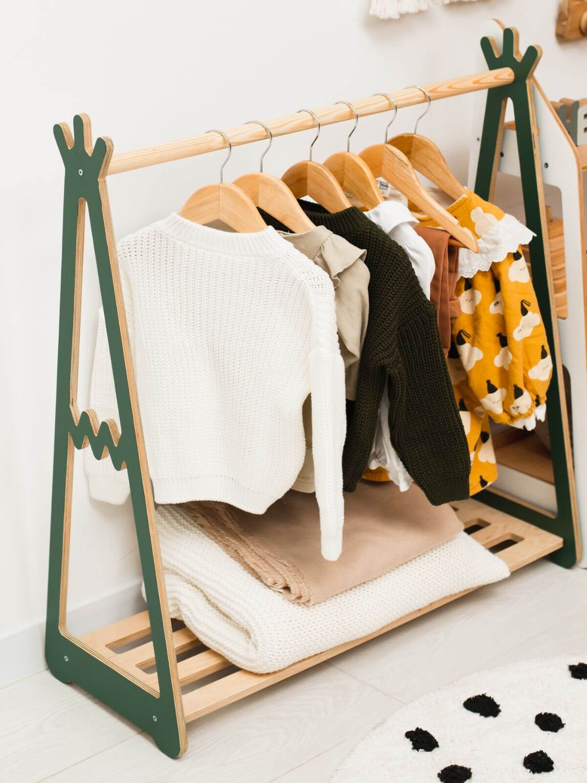 rack wardrobe for kids