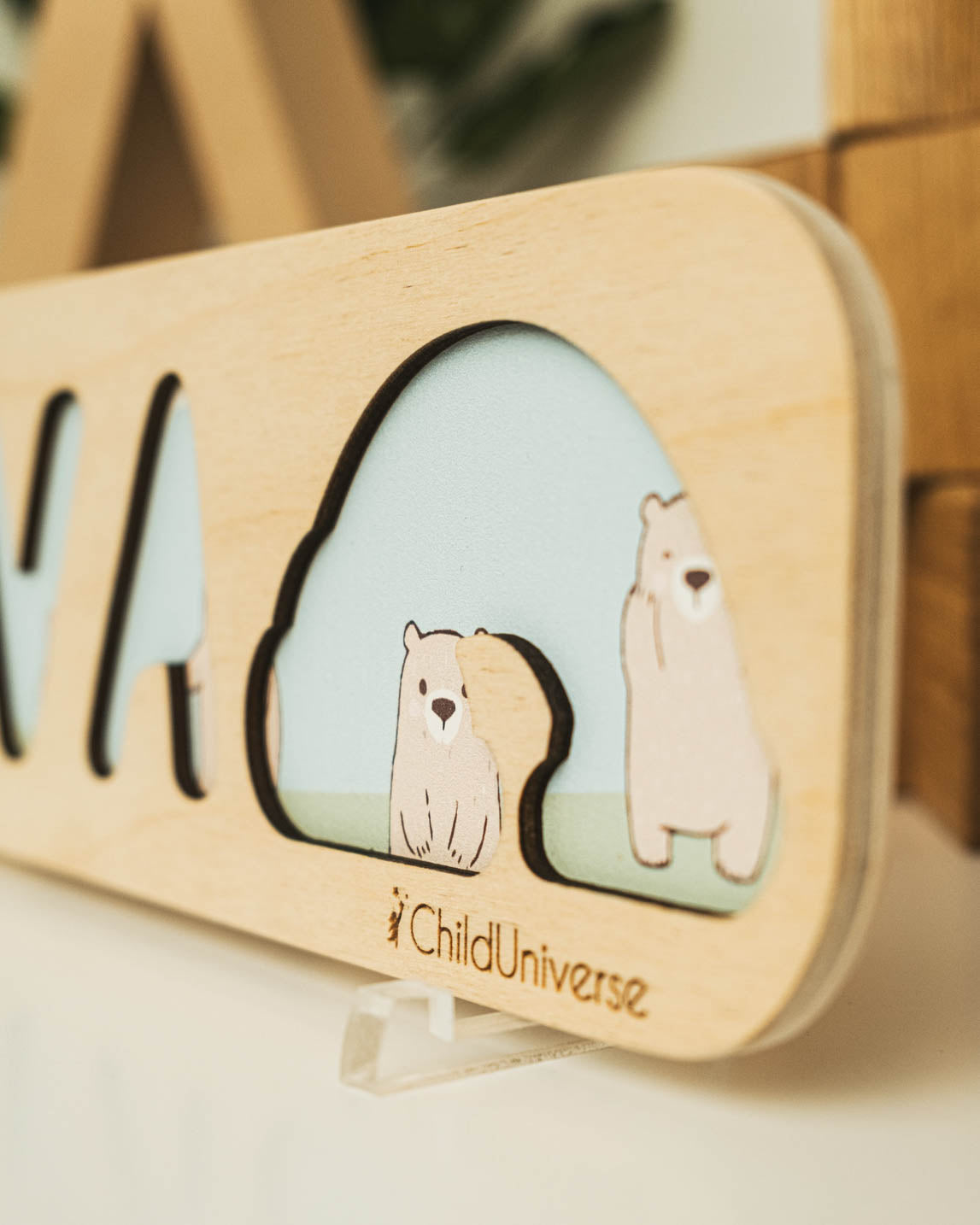 pegs wooden puzzle