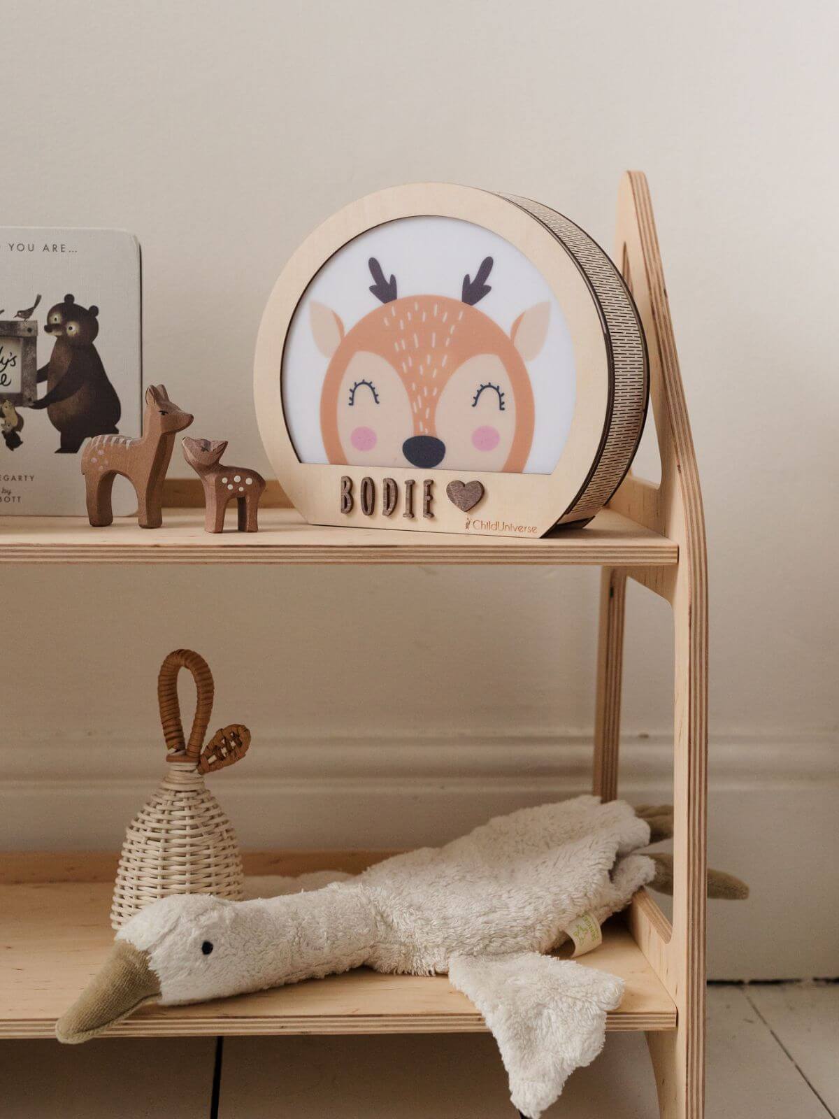 book toy shelf