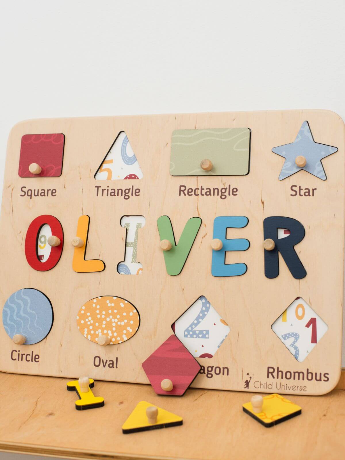 montessori wooden puzzles