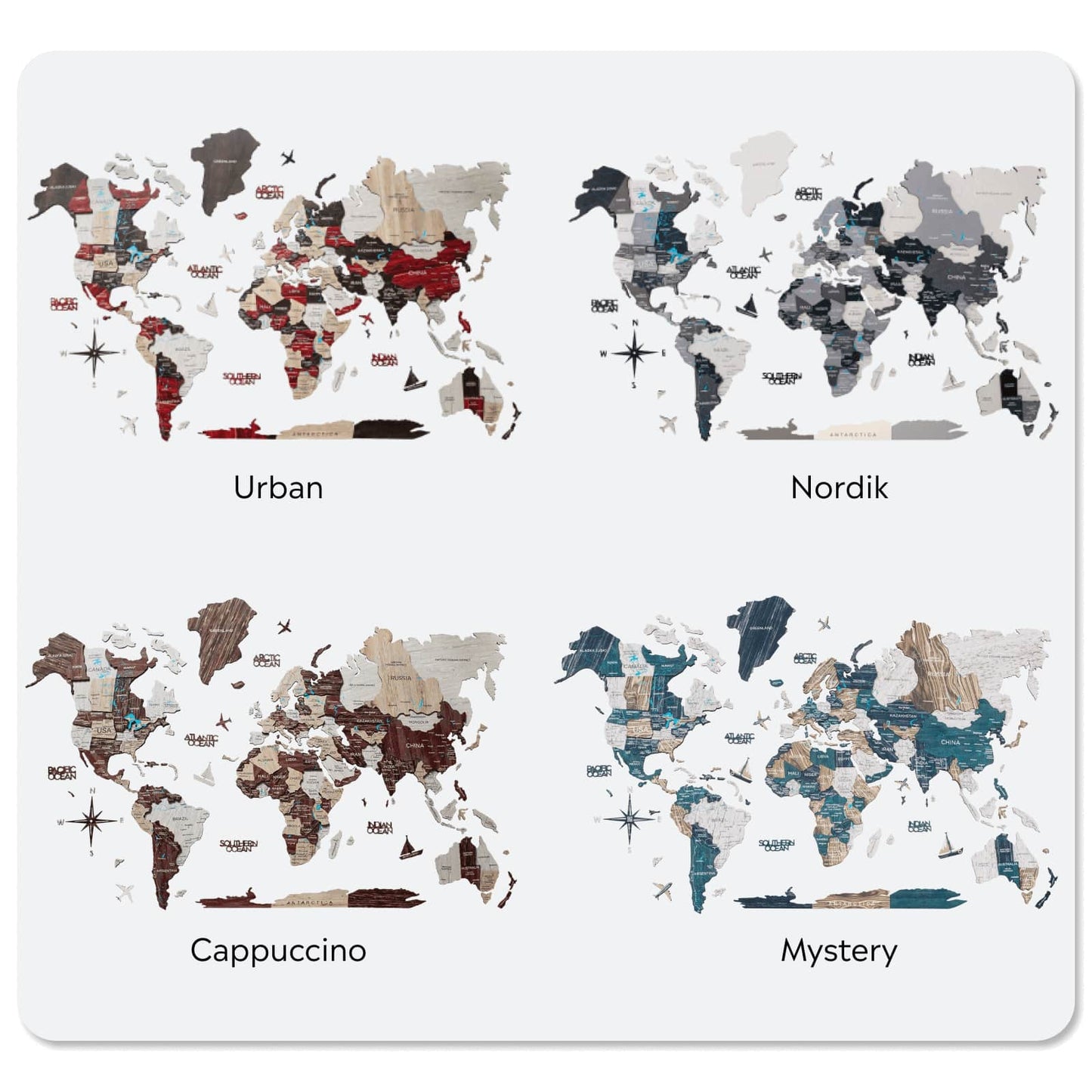 map colored