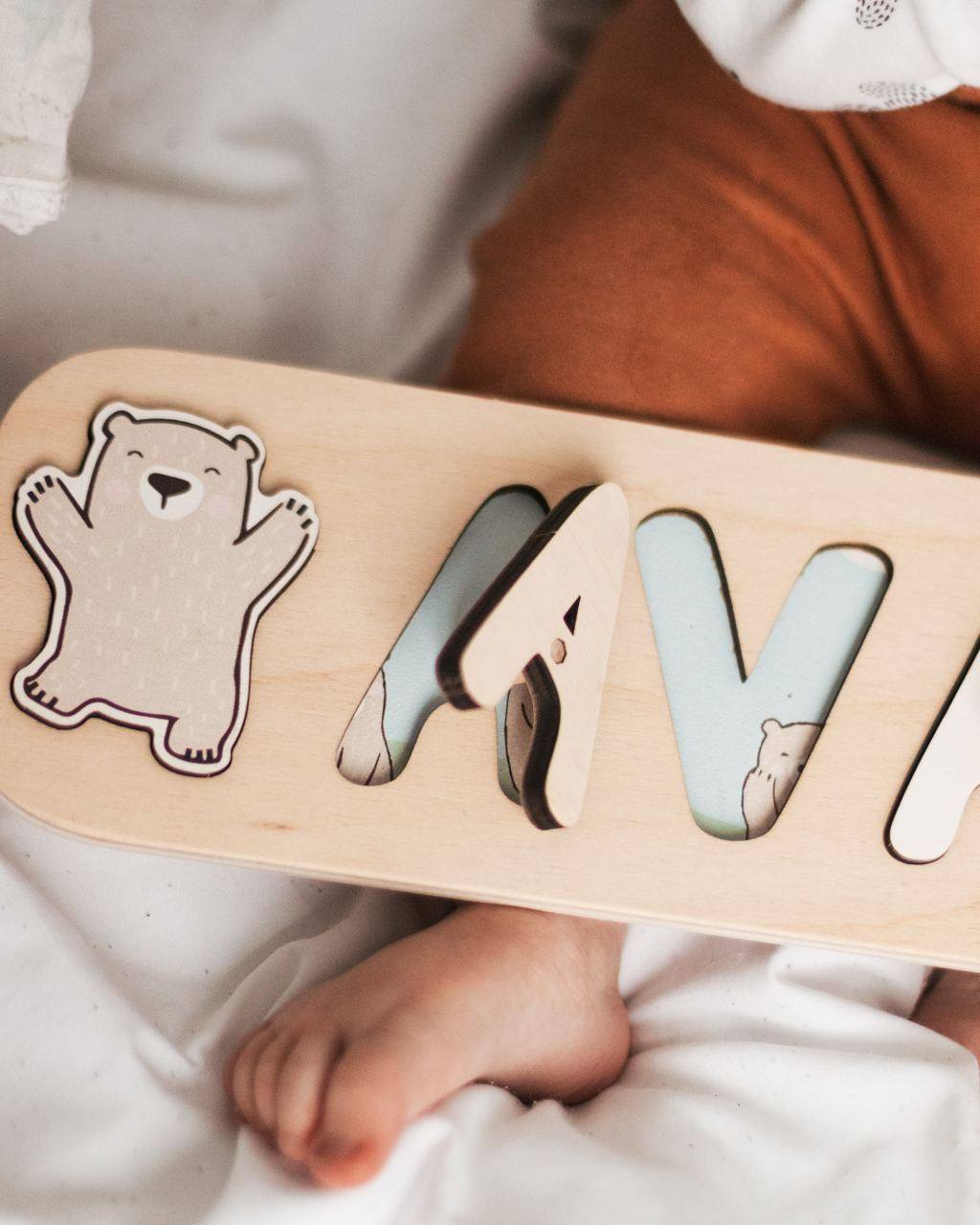 puzzle with pegs