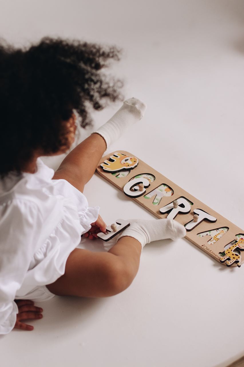 wooden safari board