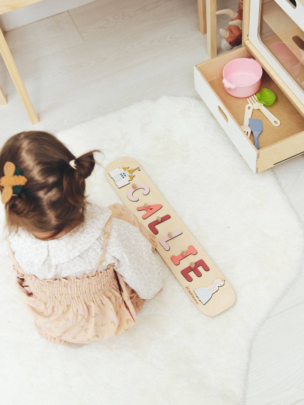busy board for baby girl