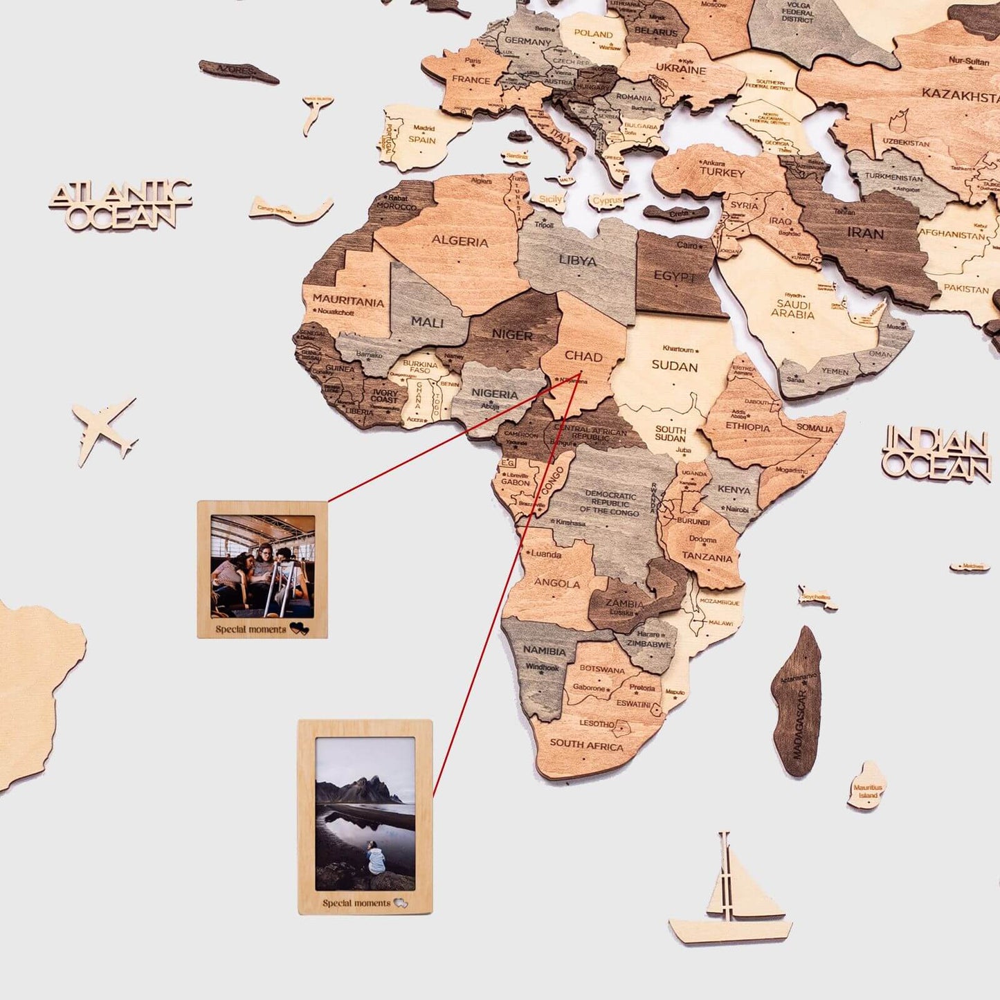 world woody map