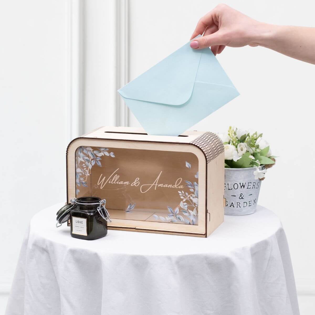 woody card box