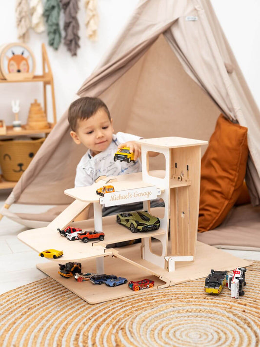 toy car parking garage