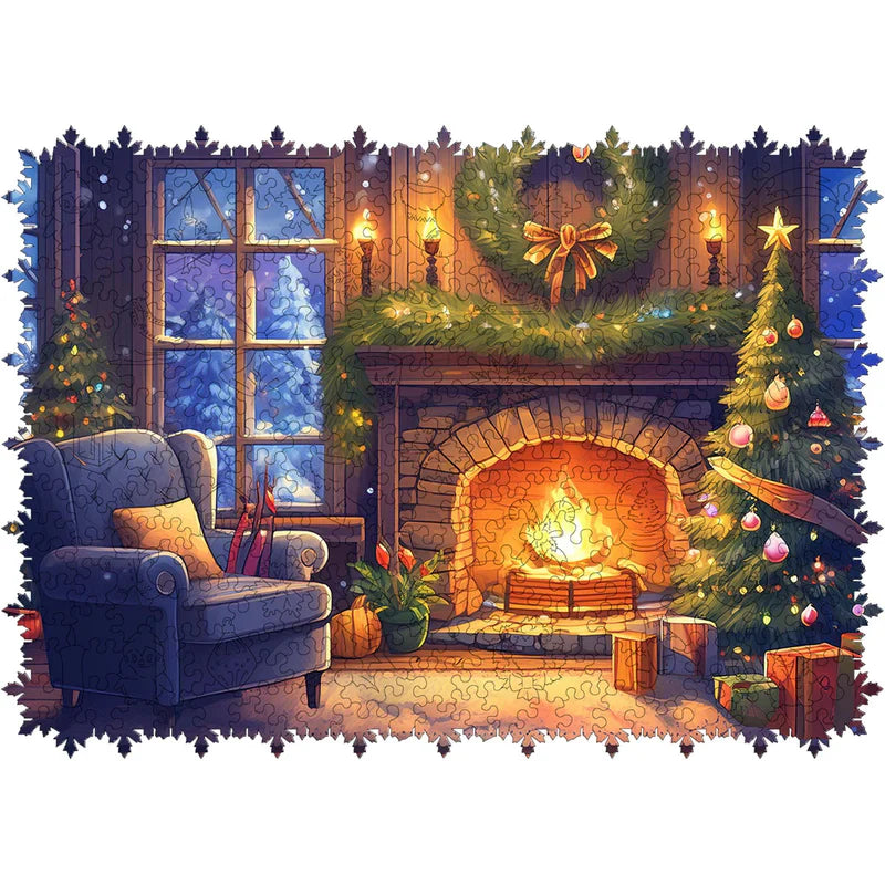 Christmas Wooden Jigsaw Puzzles