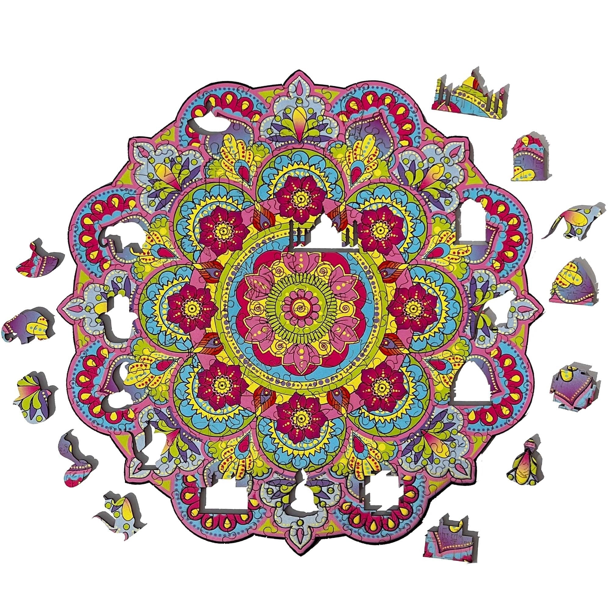 Oriental-Themed Wooden Puzzles