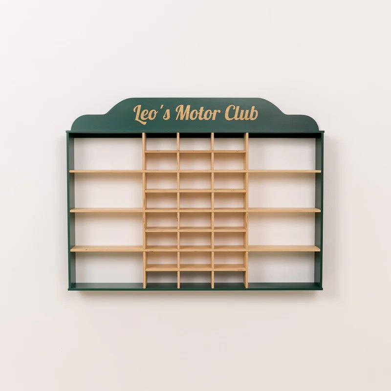 Wall-Mounted Toy Car Garage