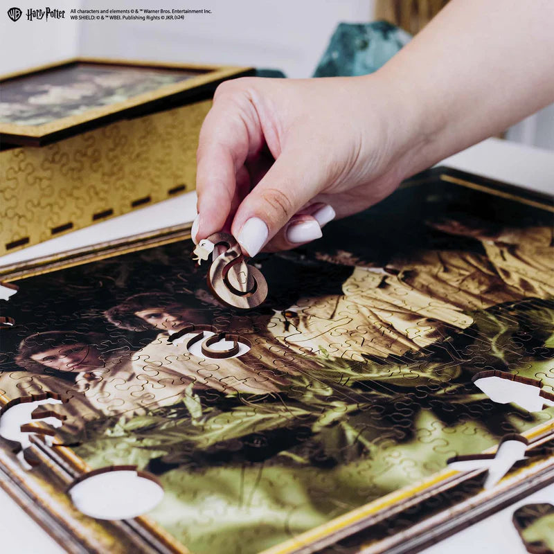 Wooden jigsaw puzzle Harry Potter™ Herbology