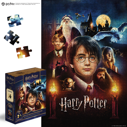 Classic Wooden puzzle "Harry Potter and the World of Magic"