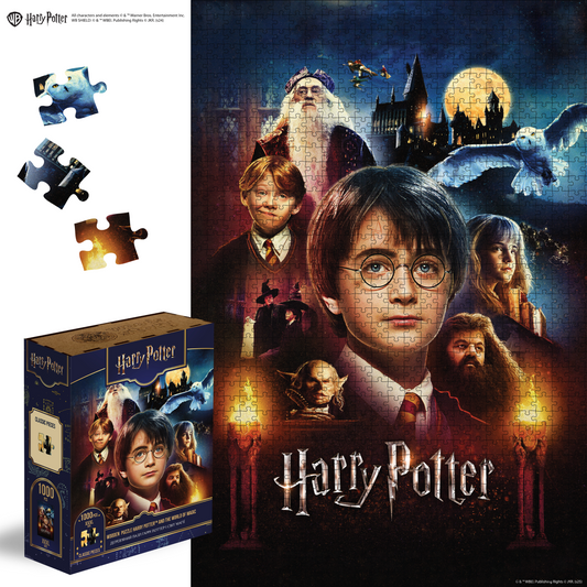 Classic Wooden puzzle "Harry Potter and the World of Magic"