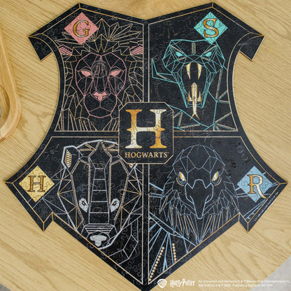 Wooden jigsaw classic puzzle Harry Potter Hogwarts™  (Black)
